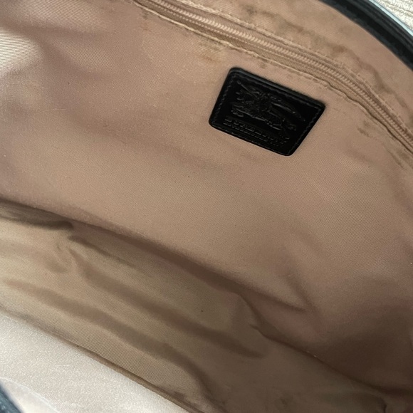 AUTHENTIC Burberry Shopper Tote Patent Trim Nova Check 100% Authentic - Picture 7 of 16